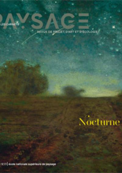 2025-10-15 - Cov Carnets du paysage 47 - Nocturne - Coed. Actes Sud - ENSP