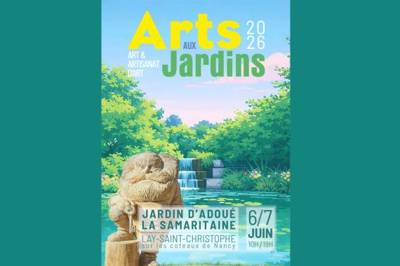 2026 Arts aux Jardins d Adoue - affiche
